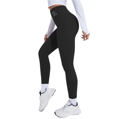 Women High Waist Yoga Leggins Gym Sports Tights Woman Running Pants Sexy Butt Lifting Leggings