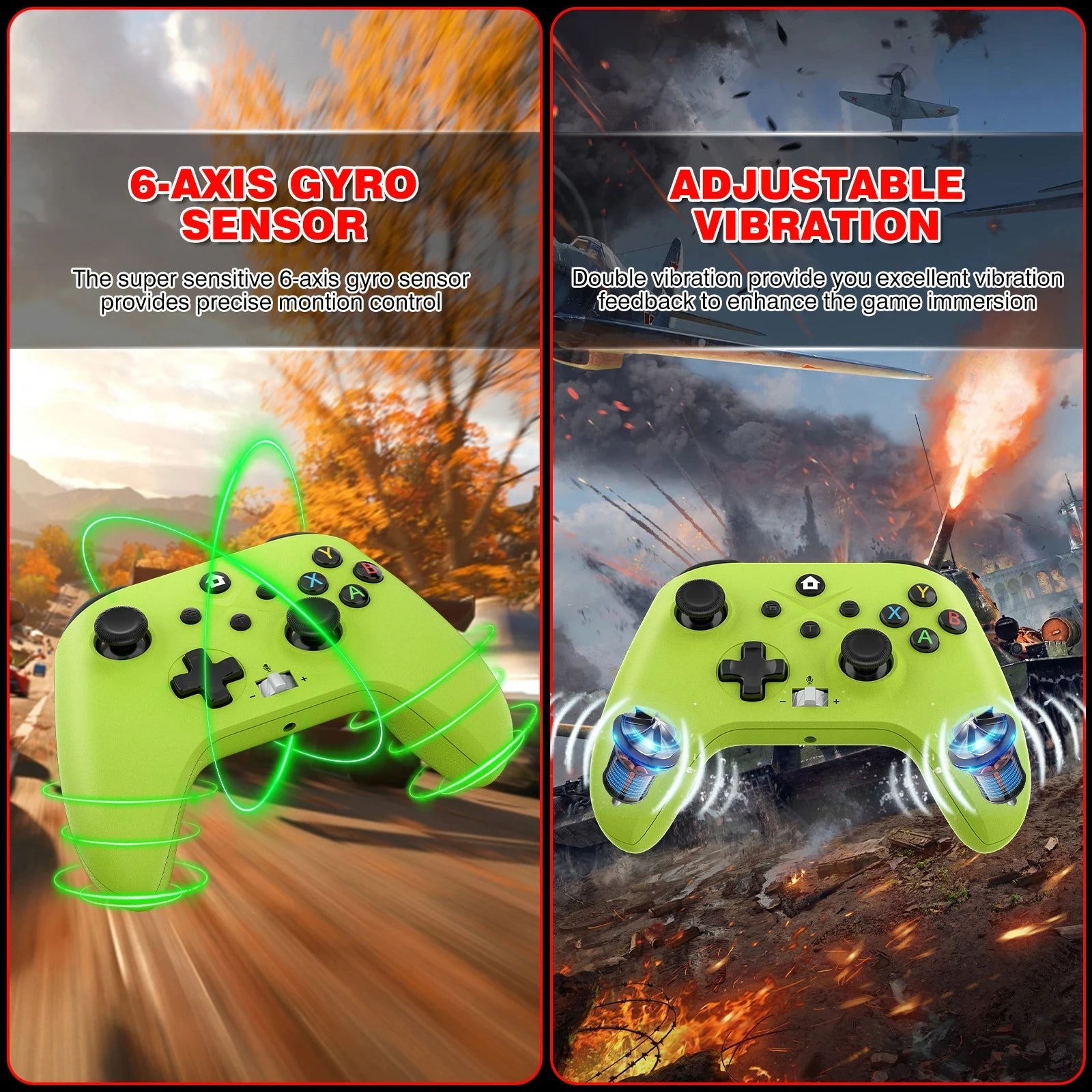 2.4G Gamepad For Xbox One Series X/S/PC/IOS/Android/Steam 6 Axis Gyro With Turbo Function Game Consoles Controller Joystick My Store