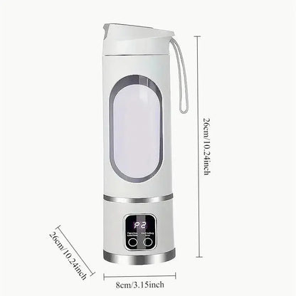 Blender Juicer Portable Electric Juicer 450ml 8 Blades Travel Juicer Machine Chargeable Shakes Smoothie Blenders Fresh Juice Cup