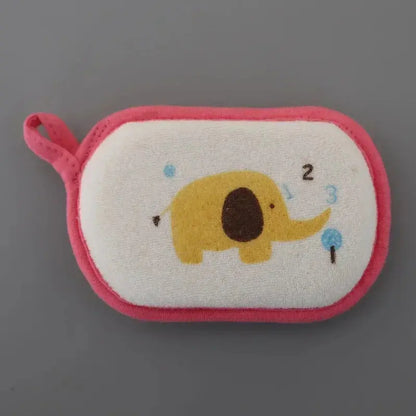 Cute Baby Bath Sponge Kids Children Toddlers Newborns Adults Cleaning Brush Towel Soft Inirritative Bath Foam Shower Sponge Shoporiz