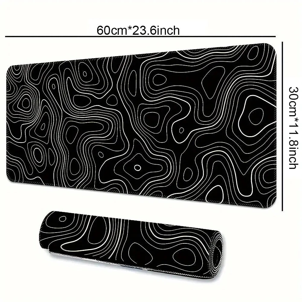 1PC Large Mouse Pads For Desk, Gaming Mouse Pad, Mouse Pad with Stitched Edges and Non-Slip Rubber Base, Extended Mouse Pad