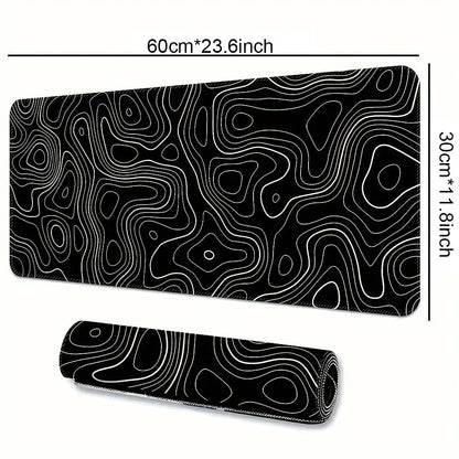 1PC Large Mouse Pads For Desk, Gaming Mouse Pad, Mouse Pad with Stitched Edges and Non-Slip Rubber Base, Extended Mouse Pad