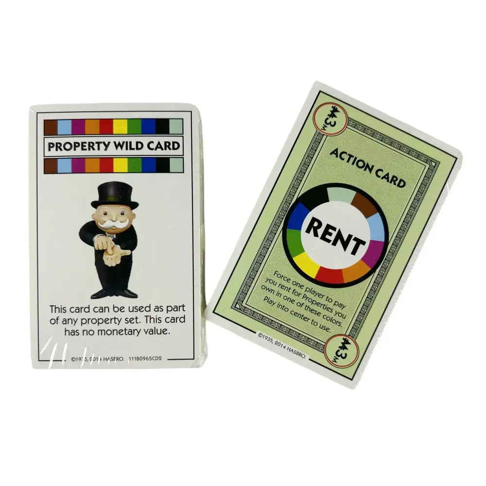 1 PC Gaming Monopoly Deal Card Game Family Gathering Friends Party Board CLUEDO Game Battle Kids Puzzle Poker Gift