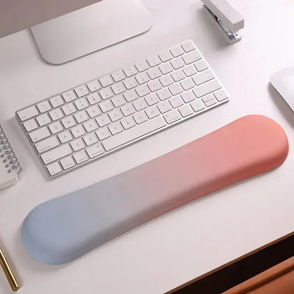 Wrist Rest Pad Keyboard Pad Set Ergonomic Cushion Anti-Slip Rubber Base Memory Foam for Office Home PC Laptop Desktop Mousepad My Store