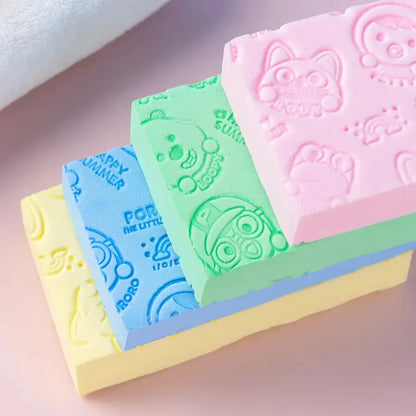 Baby bath sponge, children's bath sponge, rub dust, baby bath sponge, rub mud, soft baby Shoporiz