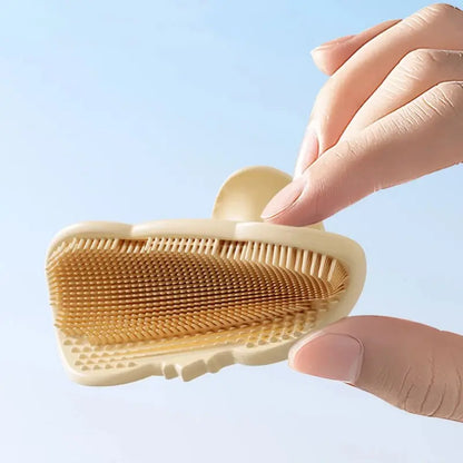 Soft Silicone Baby Bath Head Massage Brushes Cartoon Koala Hair Washing Brush Scalp Comb for Newborn Bath Wipe Washing Hair Tool Shoporiz