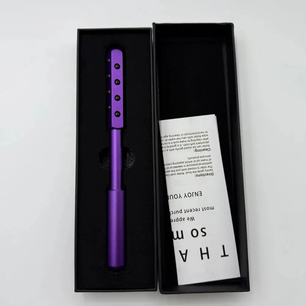 24 Germanium Face Massage Beauty Acupoint Roller Stick Beauty Roller Tool Face Gua Sha Massager Women Skin Care Beauty Shoporiz