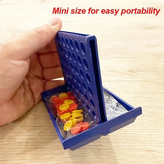 Connect Four Board Game - Classic Family Game Fun Educational Toy for Children Entertainment Party Game Ages 7+