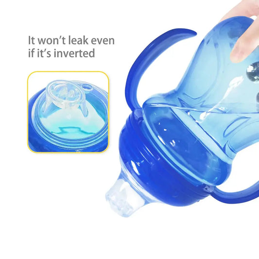 270ml Transparent Duckbill Baby Cup Specially Designed for Babies over 6 Months Old to Drink Transition Cup Shoporiz