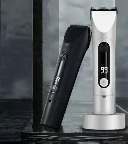 Xiaomi Mijia Professional Hair Clipper 3-Gear Adjustable IPX7 Waterproof Trimmer with Charging Base Titanium Blade Haircut Machine Shoporiz