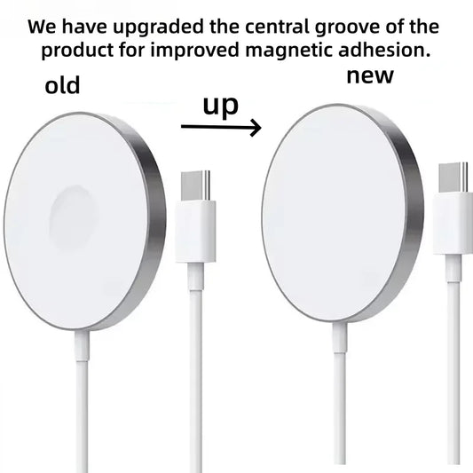 Fast Charger Original Magnetic Wireless Charging Device For iPhone 16 15 14 13 12 Pro Max Mini USB C 8 Plus XR X XS MAX Airpods
