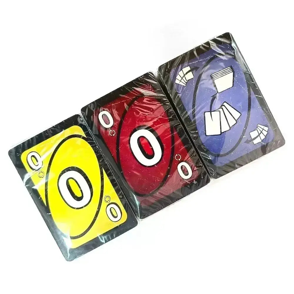 Uno No Mercy Metal Box Paper Box Game Board Games Table Family Party Entertainment UNO Cards Toy Children Birthday New Year Gift