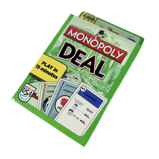 1 PC Gaming Monopoly Deal Card Game Family Gathering Friends Party Board CLUEDO Game Battle Kids Puzzle Poker Gift