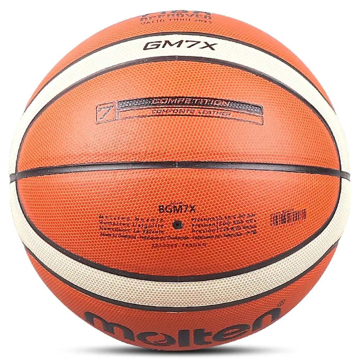 Molten GM7X Basketball SIZE 7 Official Certification Competition Basketball Standard Ball Men's and Women's Training Ball Team Shoporiz