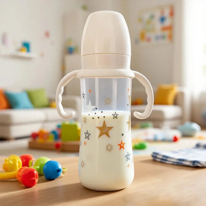 Star Baby Bottle, 330ml (11oz) Large Capacity BPA-Free Feeding Bottle, Cute & Durable Design, The Perfect Baby Gift Shoporiz