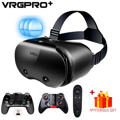 3D Virtual Reality VR Glasses For iPhone Android Smartphone Cell Mobile Phone Helmet Headset Wirth Real Lenses Goggles Devices