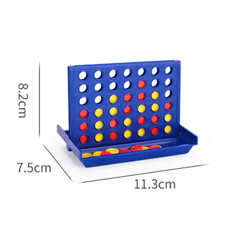 Connect Four Board Game - Classic Family Game Fun Educational Toy for Children Entertainment Party Game Ages 7+