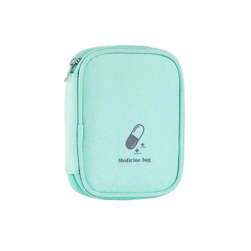 Portable First Aid Medical Kit Travel Outdoor Camping Emergency Medicine Storage Bag Travel Mini  Pouch Organizer Pill Case