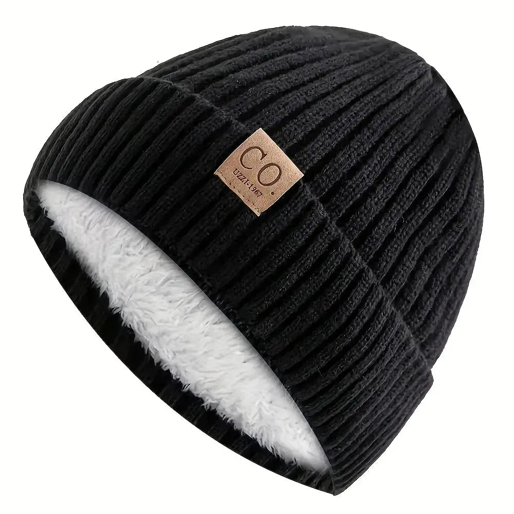 Women Brimless Cap Women Men Warm Lined Knit Ski Beanie Knitted Hats Are Suitable For Warm Daily Wear In Autumn Winter