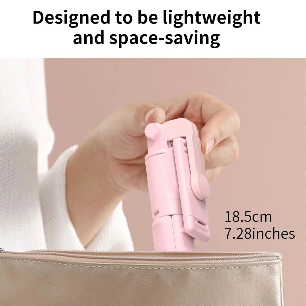 Wireless Selfie Stick Tripod Stand with Detachable Remote for iPhone Mobile Phone Video Live Streaming Shoporiz