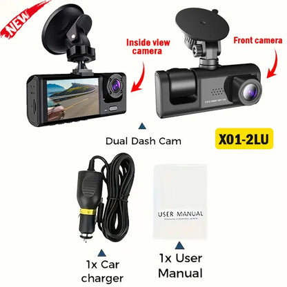 1080P HD WIFI 2/3Camera Dash Cam For Car Camera Video Recorder Car DVR Front Rear View Camera Night Vision Car Accessories