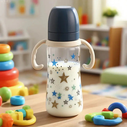 Star Baby Bottle, 330ml (11oz) Large Capacity BPA-Free Feeding Bottle, Cute & Durable Design, The Perfect Baby Gift Shoporiz