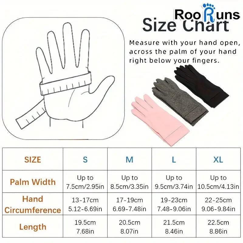 1 Pair Full Finger Pressure Health Cotton Gloves,Health Rehabilitation Training,Cycling Gloves shoporiz