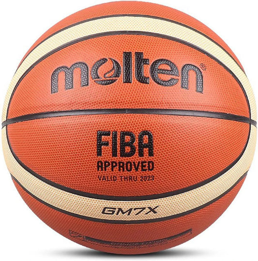 Molten GM7X Basketball SIZE 7 Official Certification Competition Basketball Standard Ball Men's and Women's Training Ball Team
