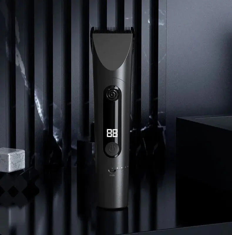 Xiaomi Mijia Professional Hair Clipper 3-Gear Adjustable IPX7 Waterproof Trimmer with Charging Base Titanium Blade Haircut Machine Shoporiz