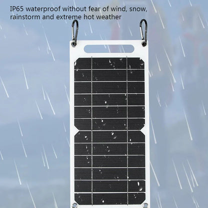 Solar Panel 5V 10W USB Type-C Charge Portable Flexible Kit Lightweigh Mini System For Phones Car Camping Hiking Power Banks IP65 shoporiz