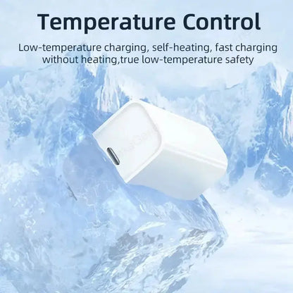 PD 40W Charger USB C Fast Charging Cable For iPhone 17 16 15 Pro Max Air Mini Type C Data line Quick Phone Charger Power Adapter