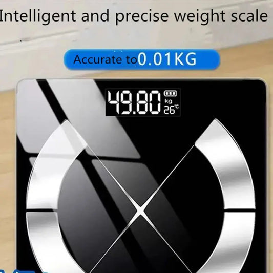 Weight Loss Weighing Device LED Display Smart Body Weight Scale USB Charging Precision Electronic Scale for Home Office Adult Shoporiz