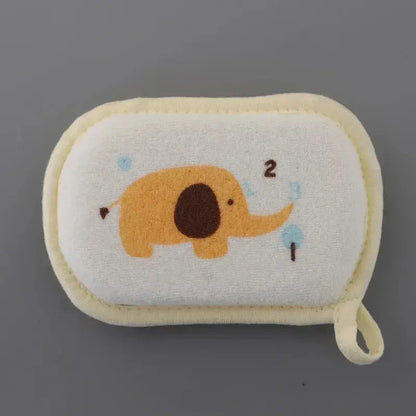 Cute Baby Bath Sponge Kids Children Toddlers Newborns Adults Cleaning Brush Towel Soft Inirritative Bath Foam Shower Sponge Shoporiz