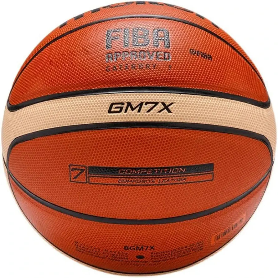 Molten GM7X Basketball SIZE 7 Official Certification Competition Basketball Standard Ball Men's and Women's Training Ball Team Shoporiz