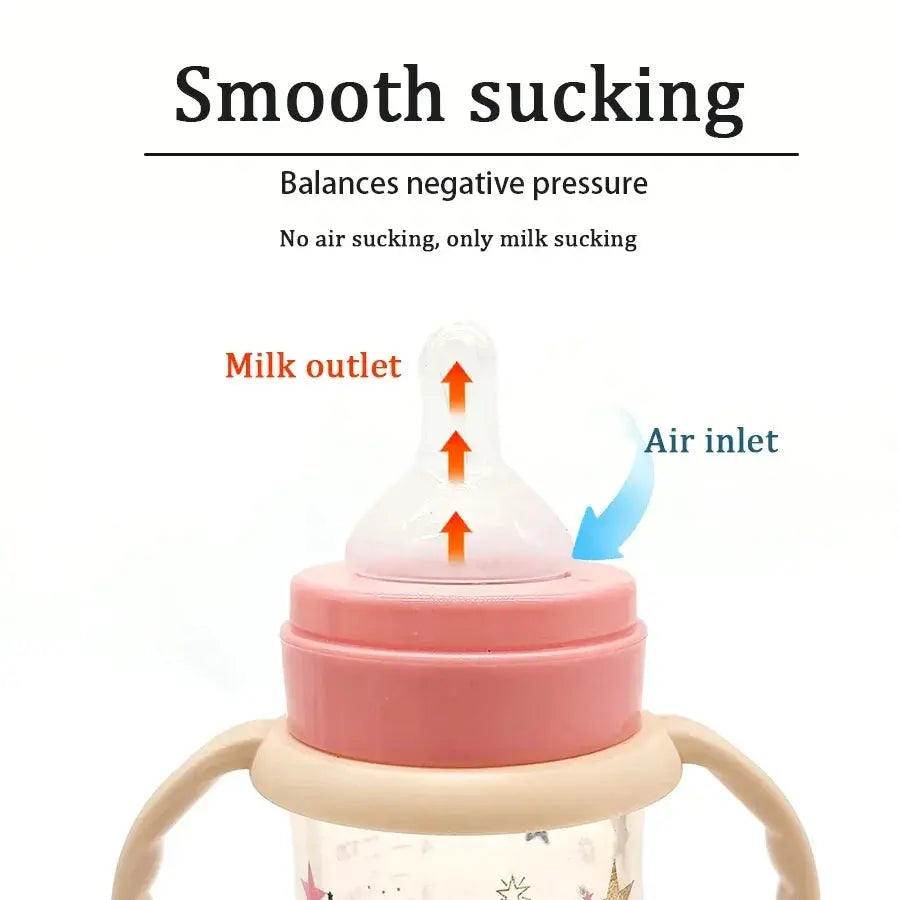 Star Baby Bottle, 330ml (11oz) Large Capacity BPA-Free Feeding Bottle, Cute & Durable Design, The Perfect Baby Gift Shoporiz