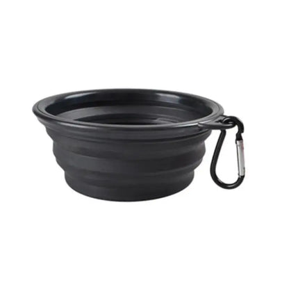 Portable Pet Food Bowl Durable TPR Bowl Cat and Dog Food Pet Silicone Collapsible Bowl Portable Travel Outdoor Water Food Bowl