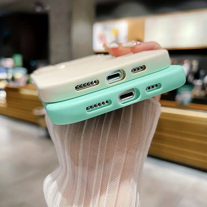 Luxury Solid Color TPU Shockproof Phone Case For IPhone 14 Pro Max 13 12 15 Pro Max Lens Protection Bumper Rear Cover For IPhone 11 Pro Max X XS XR 8 7 Plus Case