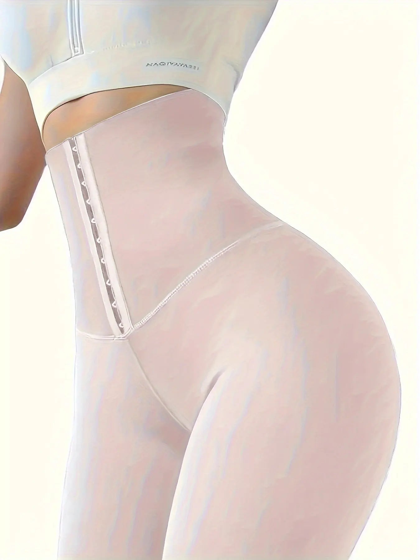 Women'S High-Waist Double-Breasted Tummy Control Leggings - Thickened, Stretchy, Button Closure, Olive Green, Long Length, All-Season Skinny Jeans for Butt Lifting & Belly Smoothing