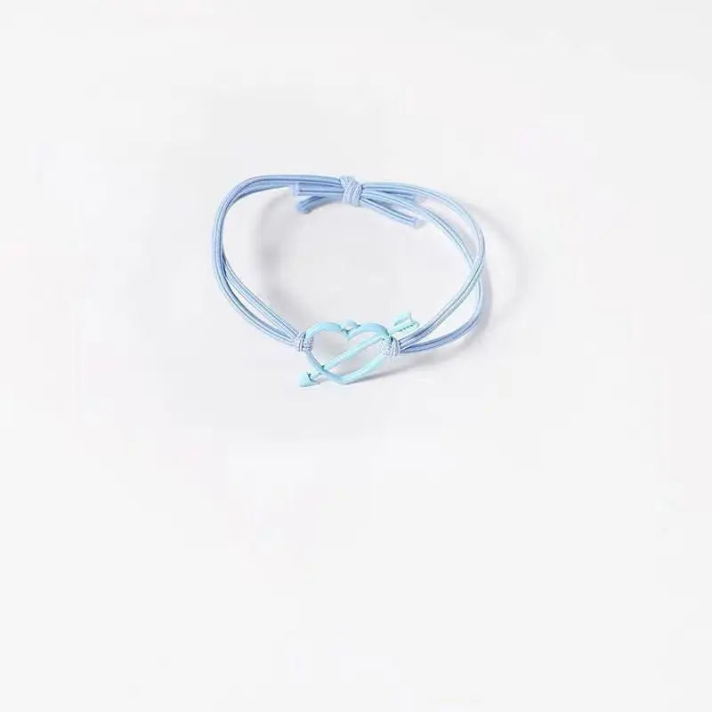 Children's Headband Small Leather Case Rubber Band Love Cupid's Arrow Girl