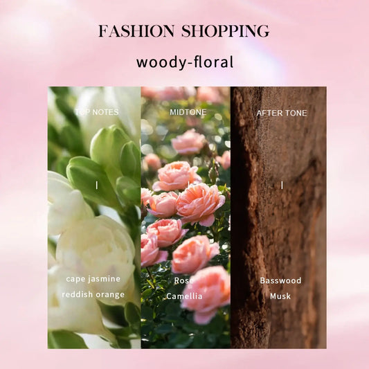 50ml Natural Eau De Parfum Spray | Bag Styling Perfume Parfum Lasting and Charming Personal Perfume for Women