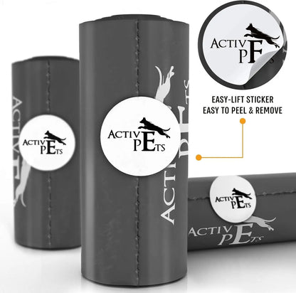 Extra Thick Lavender-Scented Dog Waste Bags - Leak-Proof & Easy-Tear for Eco-Friendly Poop Disposal