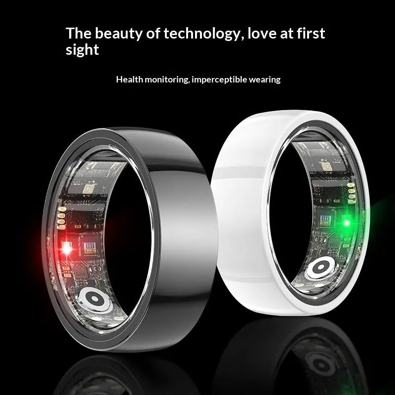 Remote Care Ring For Monitoring Sleep Heart Rate And Blood Oxygen Levels Shoporiz