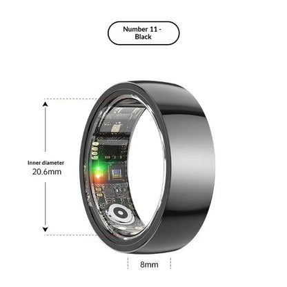Remote Care Ring For Monitoring Sleep Heart Rate And Blood Oxygen Levels Shoporiz