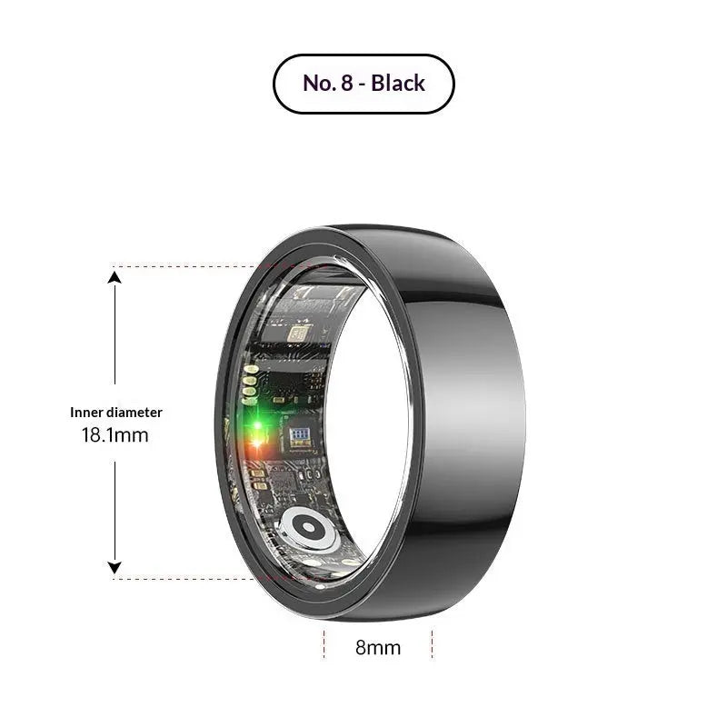 Remote Care Ring For Monitoring Sleep Heart Rate And Blood Oxygen Levels Shoporiz