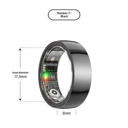 Remote Care Ring For Monitoring Sleep Heart Rate And Blood Oxygen Levels Shoporiz