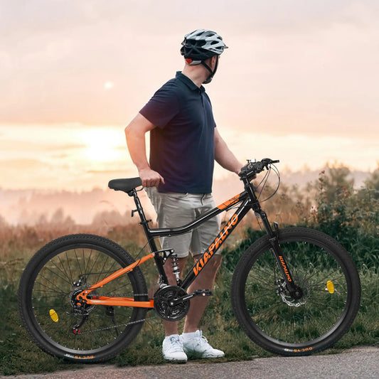 Bicycle A26336-BLACK-ORANGE-JXN Shoporiz