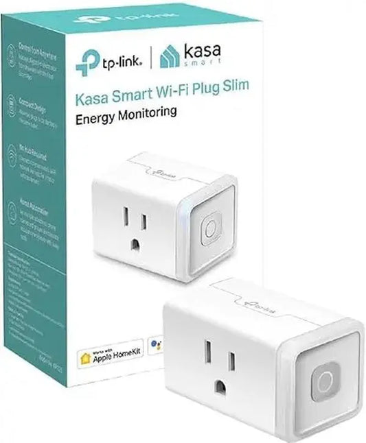 Kasa Smart Plug Mini 15A, Apple HomeKit Supported, Smart Outlet Works with Siri, Alexa & Google Home